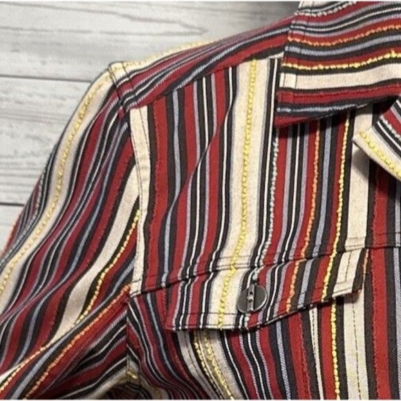Christopher & Bank Striped Jacket - Picture 3 of 14